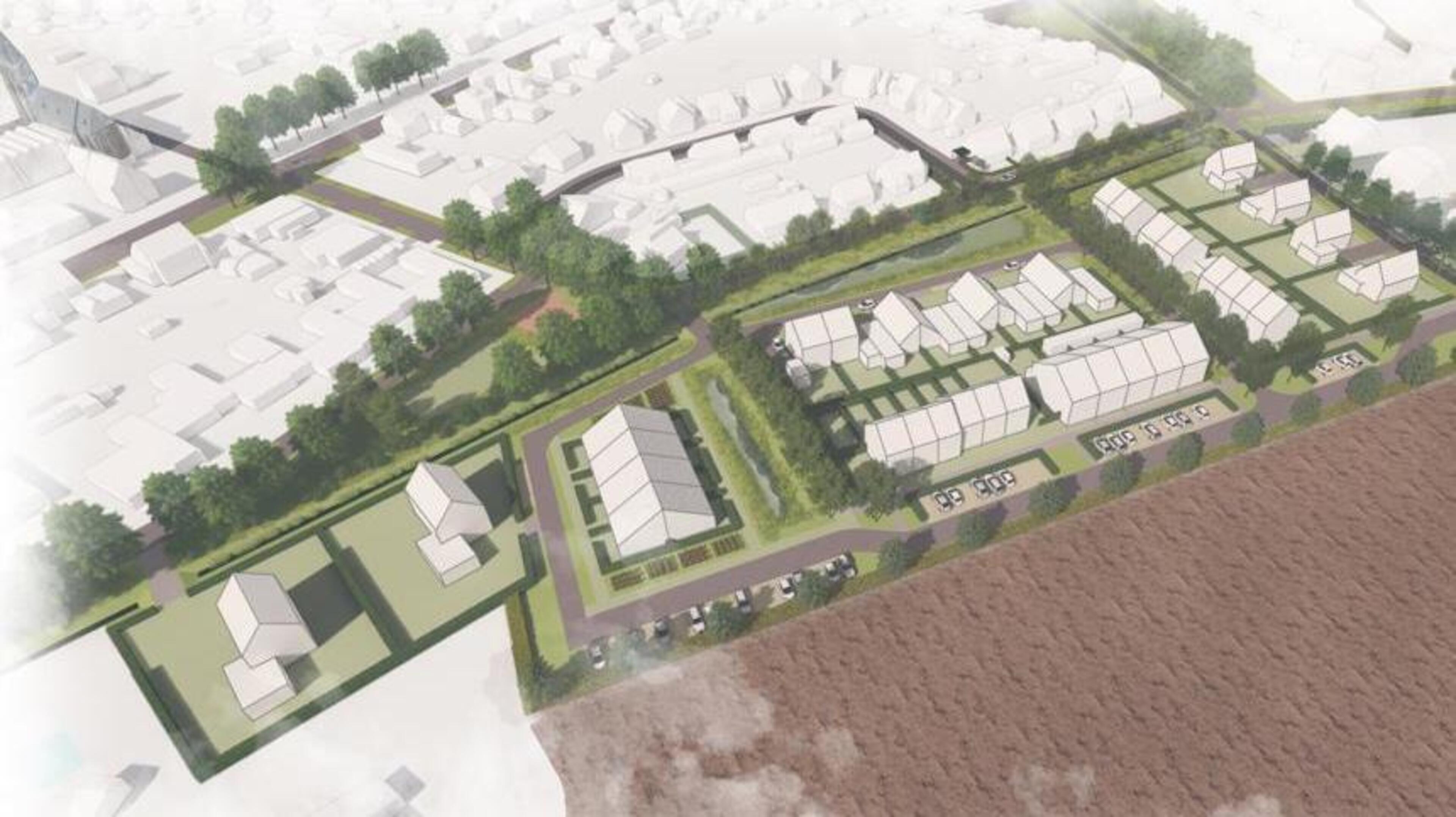 Weer flinke uitbreiding Leunen: plan nummer twee voor nieuwe wijk met 48 woningen